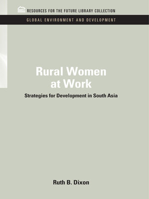 cover image of Rural Women at Work